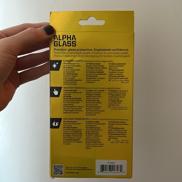 OtterBox Alpha Glass Screen Protector - Picture 4 of 4